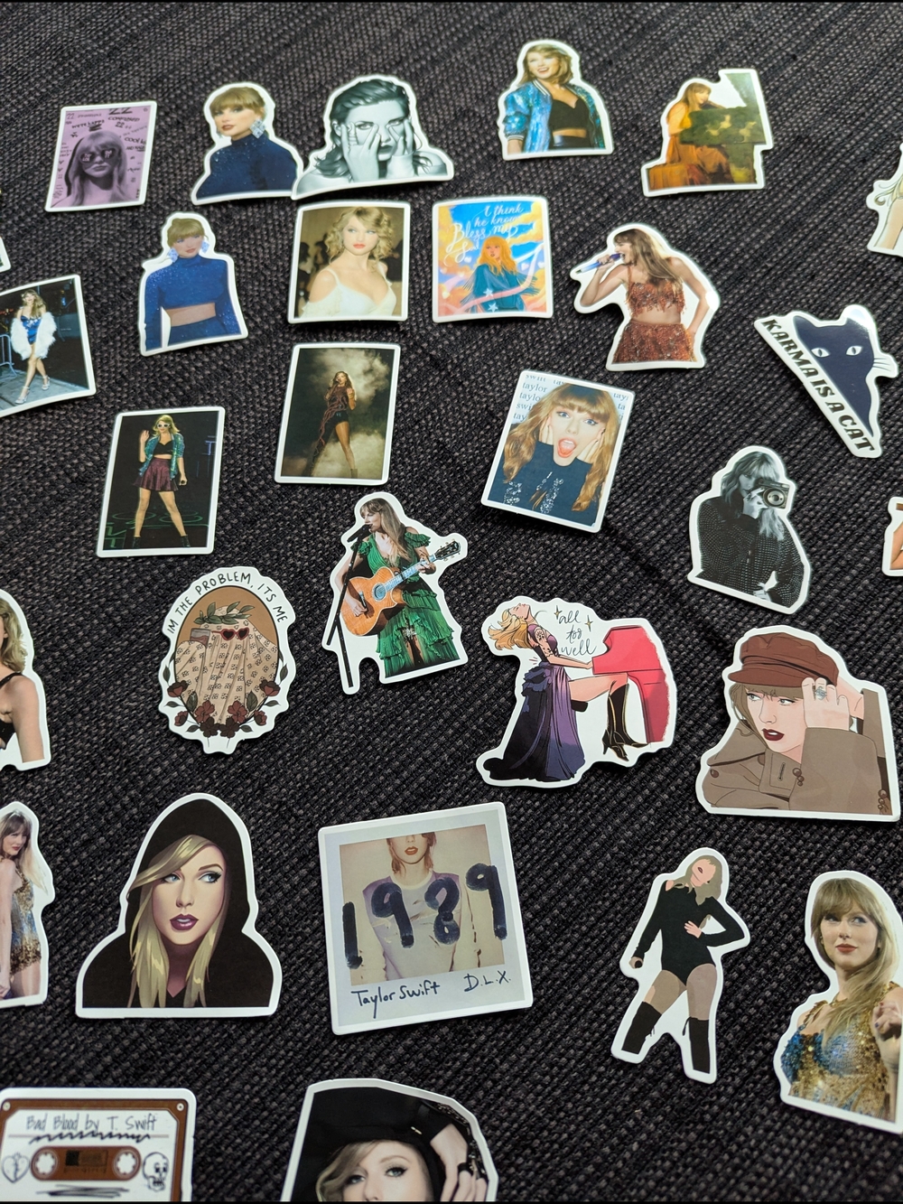 Taylor Swift Multi-Color Sticker Sheet - Picture 3 of 8